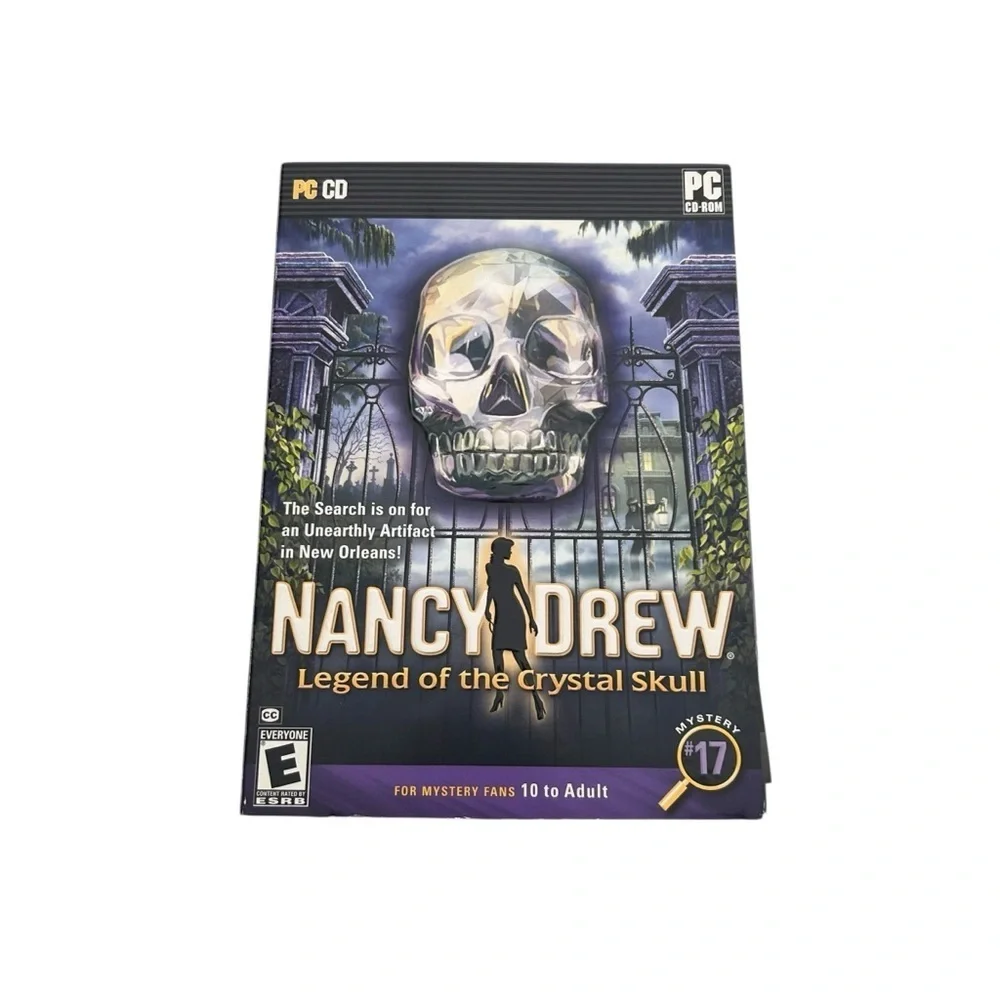 Nancy Drew Legend of the Crystal Skull #17 PC CD-ROM Computer Mystery Game